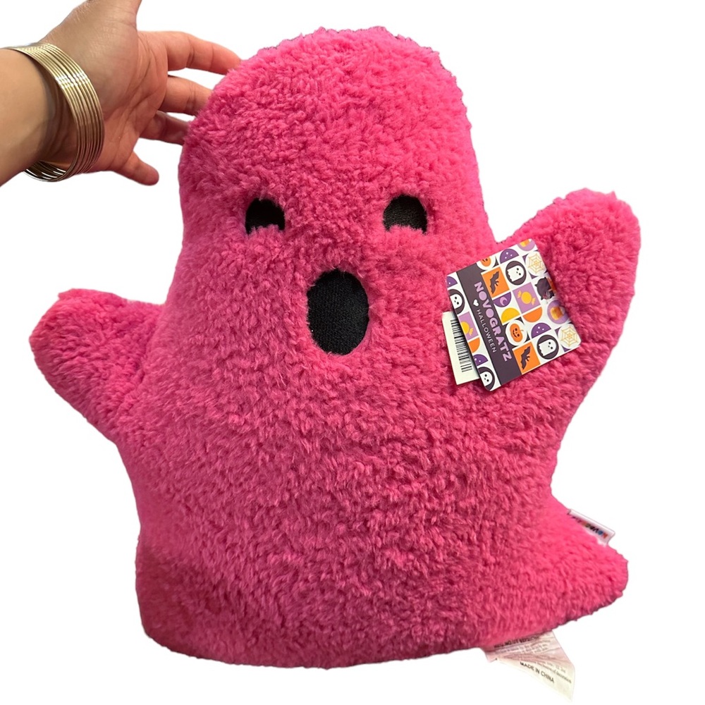 🎃 Novogratz Halloween Oversized Sherpa pink Ghost
Decorative Pillow